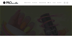Desktop Screenshot of procosmetics.pl